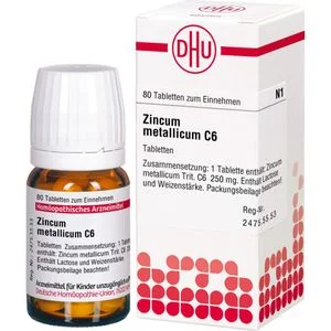 ZINCUM MET. C 6 Tabletten 80 St
