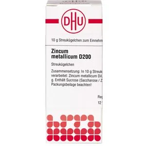 ZINCUM MET. D 200 Globuli 10 g