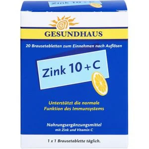 ZINK 10+C Brausetabletten 20 St
