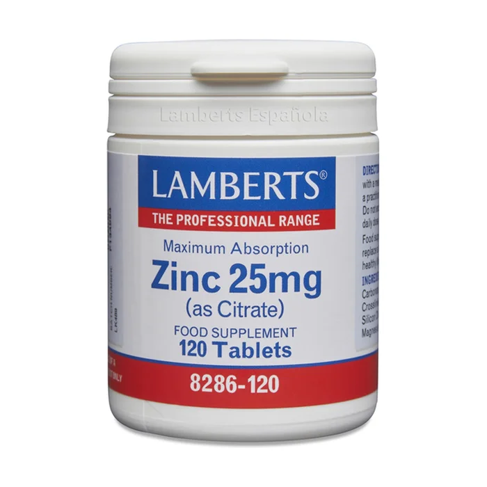 Zink 120 Tablets à 25mg