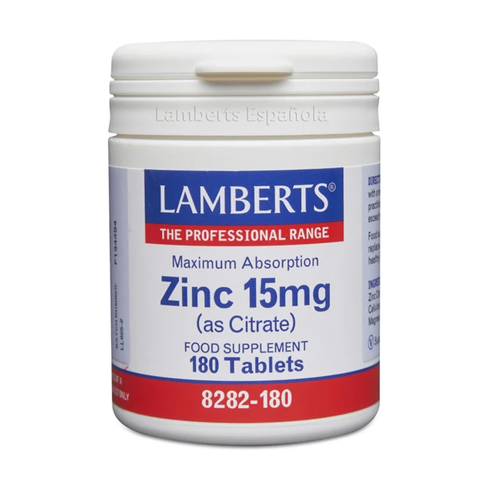Zink als Citrat 180 Tablets à 15mg