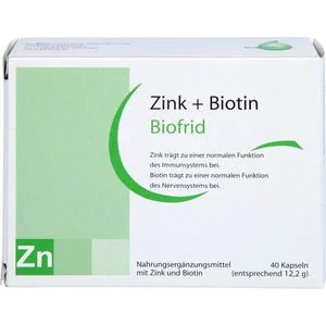 ZINK+BIOTIN Kapseln 40 St
