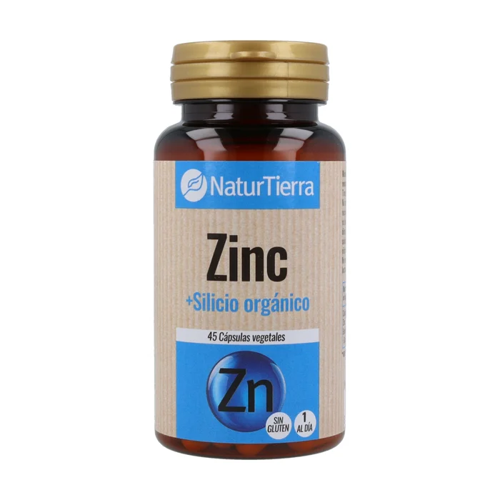 Zink + organisches Silizium 45 Gemüsekapseln