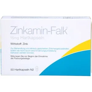 ZINKAMIN Falk Hartkapseln 50 St