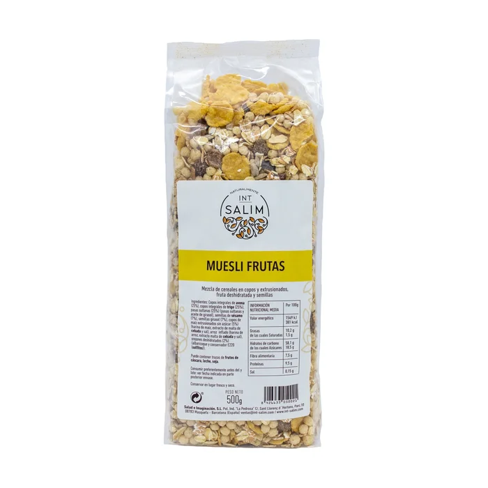 Zuckerfreies Obstmüsli 500 G