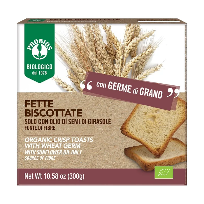 Zwieback mit Weizenkeimen 300 G